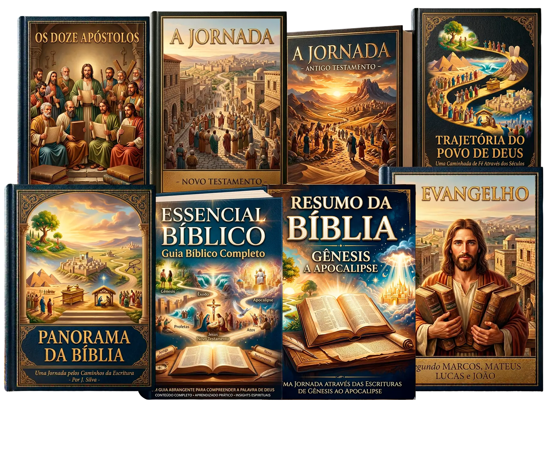 Coleção de Livros Essencial Bíblico